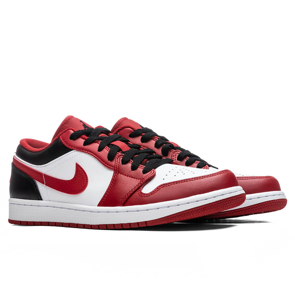 Air Jordan 1 Low - White/Gym Red/Black