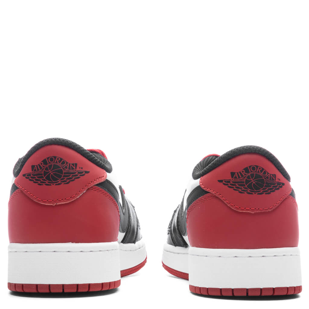 Air Jordan 1 Low OG (GS) - White/Black/Varsity Red, , large image number null