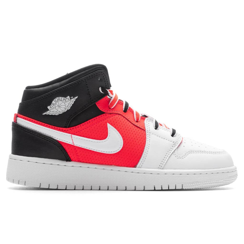 1 Mid SE (GS) - Black/White/Infrared, , large image number null