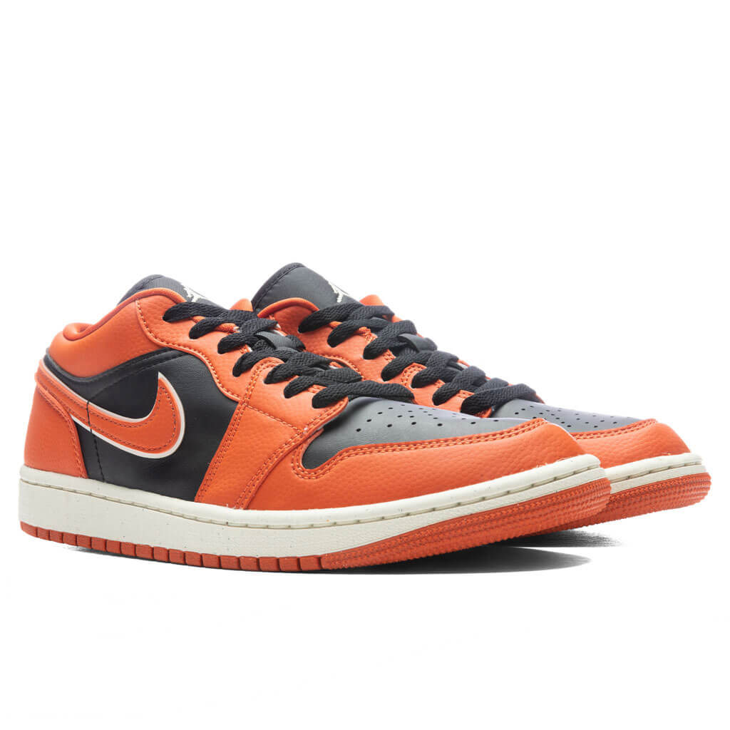 Air Jordan 1 Low SE Women's - Sport Spice/Black/Coconut Milk