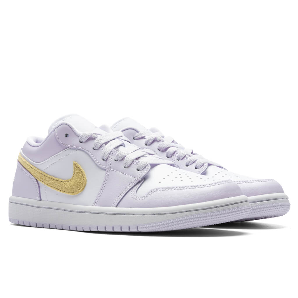 Air Jordan 1 Low Women's - Barely Grape/Lemon Wash/White