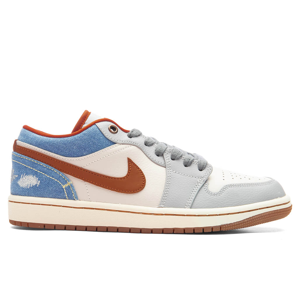 Women's Air Jordan 1 Low - Phantom/Multi Color/Coconut Milk