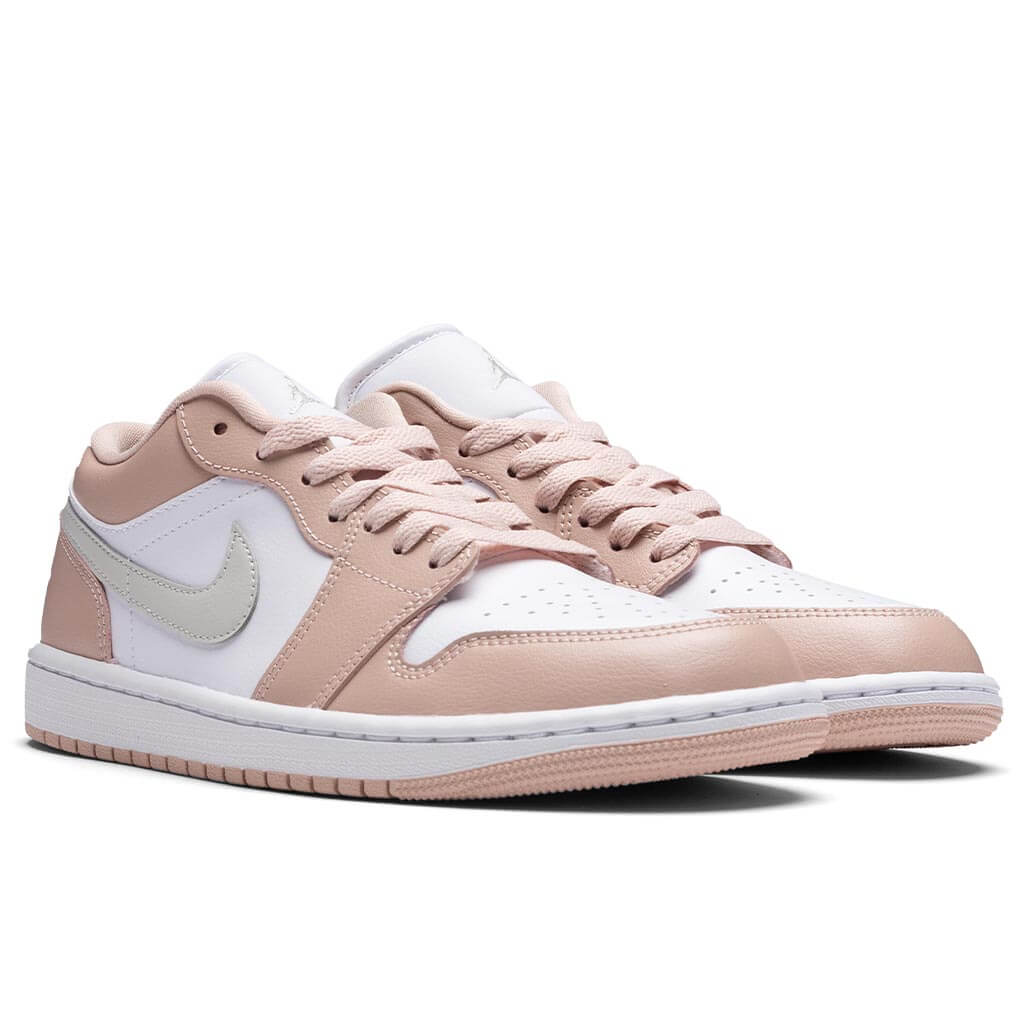 Air Jordan 1 Low Women's - White/Light Bone/Particle Beige