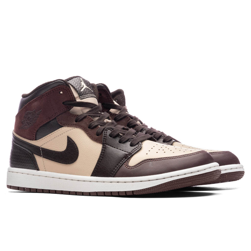 Air Jordan 1 Mid SE - Velvet Brown/Earth/Sanddrift