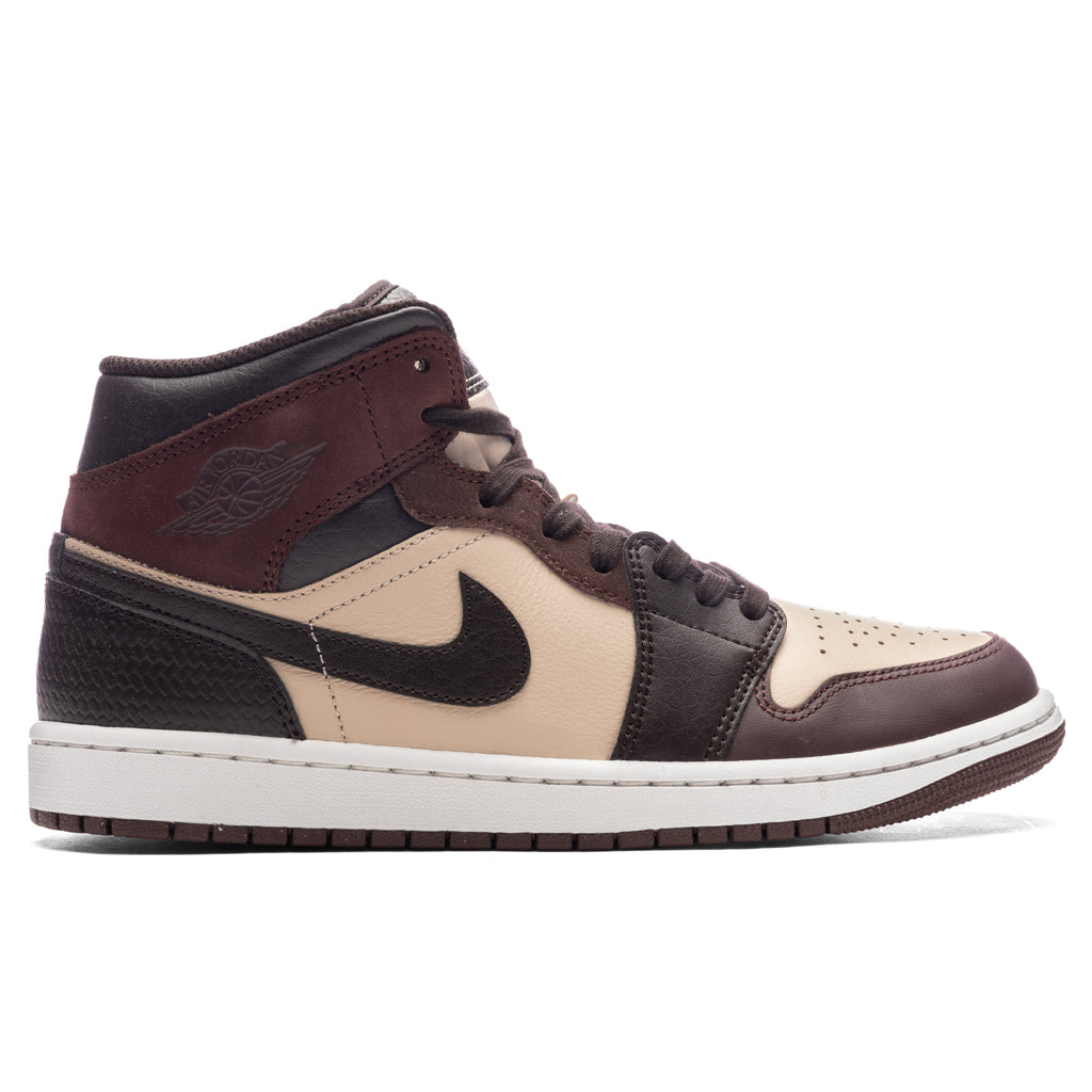 Air Jordan 1 Mid SE - Velvet Brown/Earth/Sanddrift