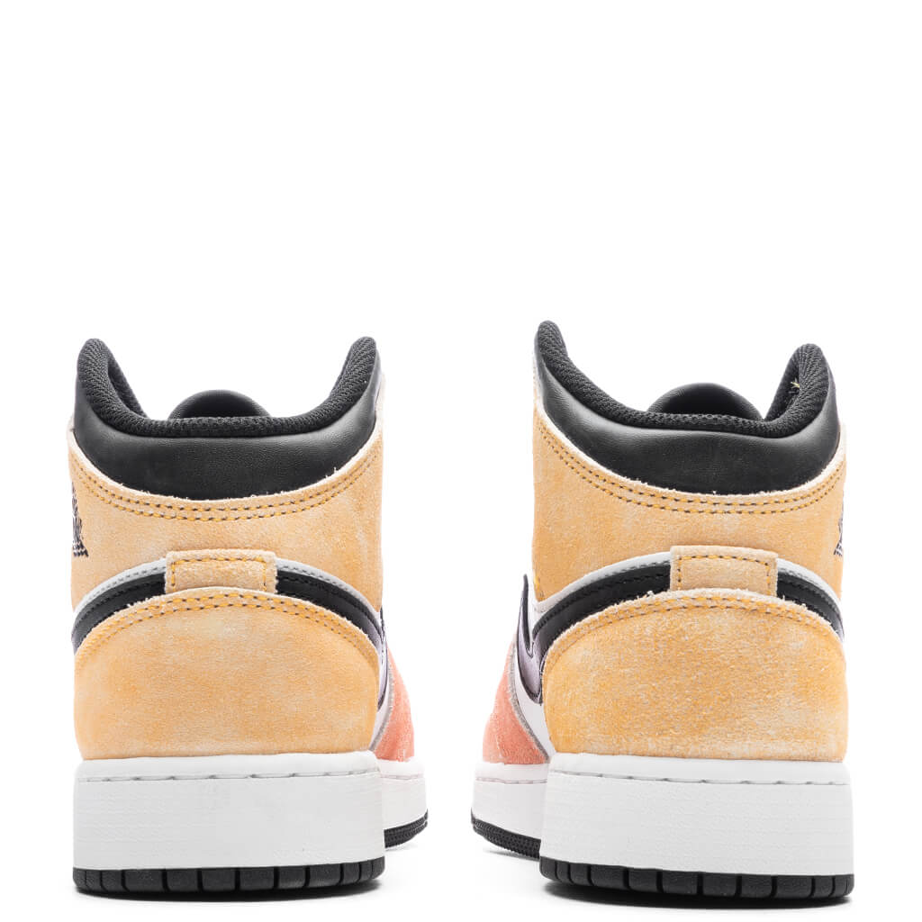 Jordan 1 Mid SE (GS) - Magic Ember/Sundial/White, , large image number null