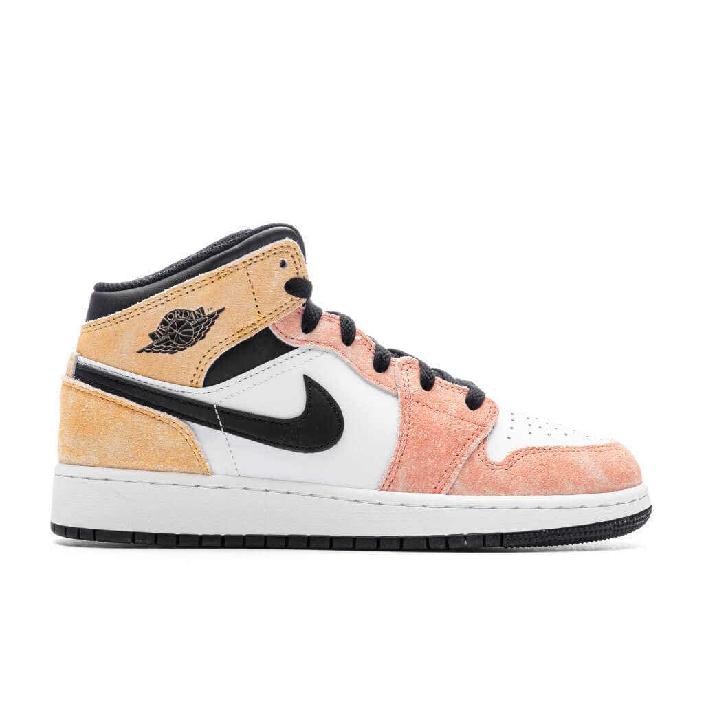 Jordan 1 Mid SE (GS) - Magic Ember/Sundial/White, , large image number null