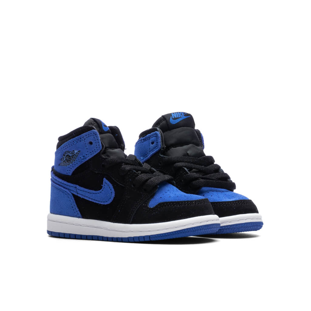 Air Jordan 1 Retro High OG (TD) 'Royal Reimagined' - Black/Royal Blue/White