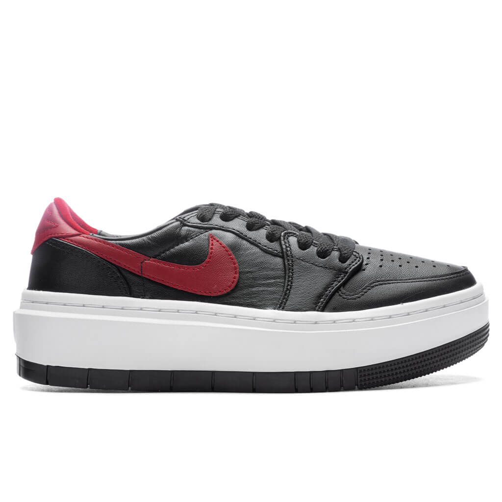 Air 1 Women's Elevate Low - Black/Gym Red/White