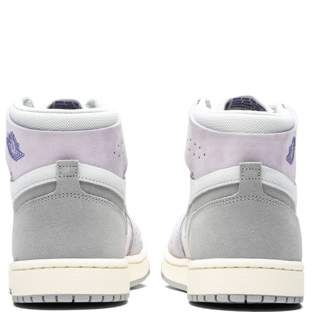 Air Jordan 1 Zoom CMFT 2 Women's - Photon Dust/Light Smoke Grey/Barely Grape, , large image number null