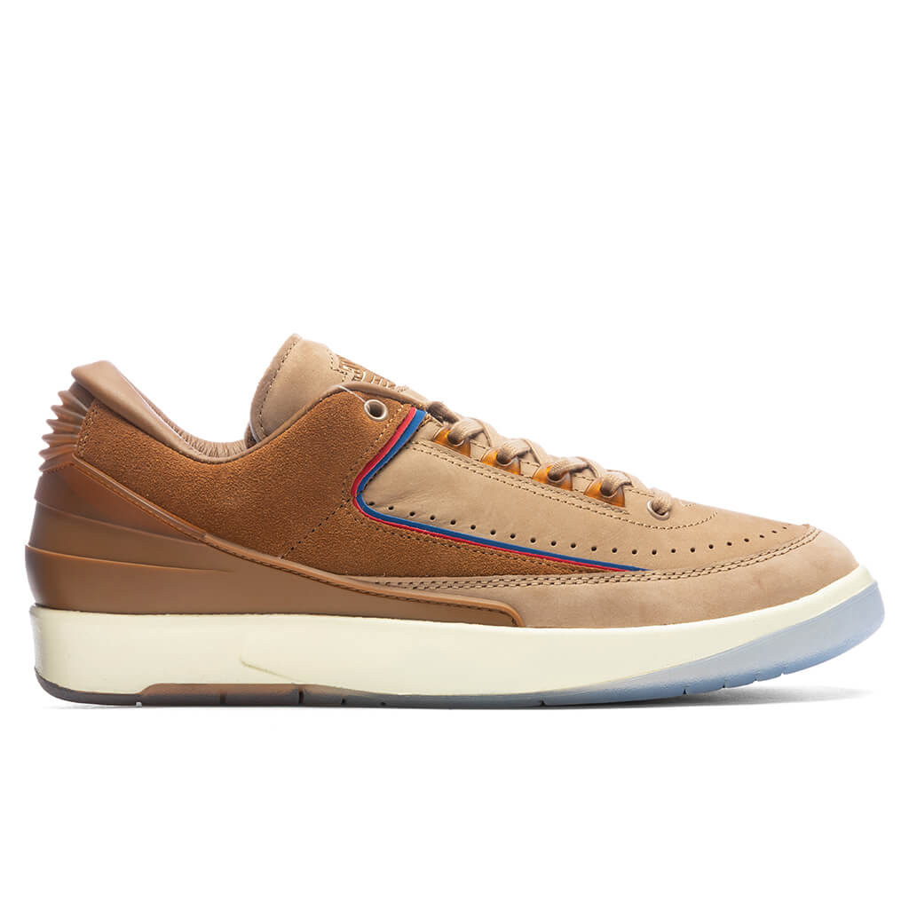 Two 18 x Air Jordan 2 Retro Low SP - Rocky Tan/British Tan, , large image number null