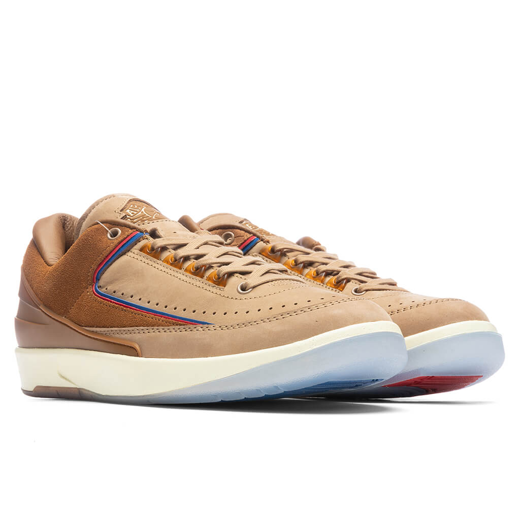 Two 18 x Air Jordan 2 Retro Low SP - Rocky Tan/British Tan