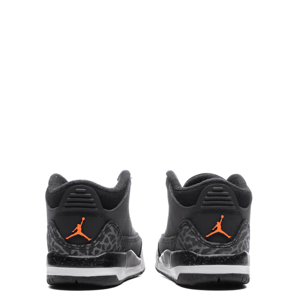 Air Jordan 3 Retro (TD) 'Fear' - Night Stadium/Total Orange/Black, , large image number null