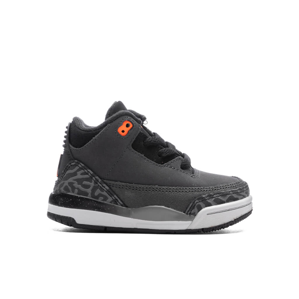 Air Jordan 3 Retro (TD) 'Fear' - Night Stadium/Total Orange/Black, , large image number null