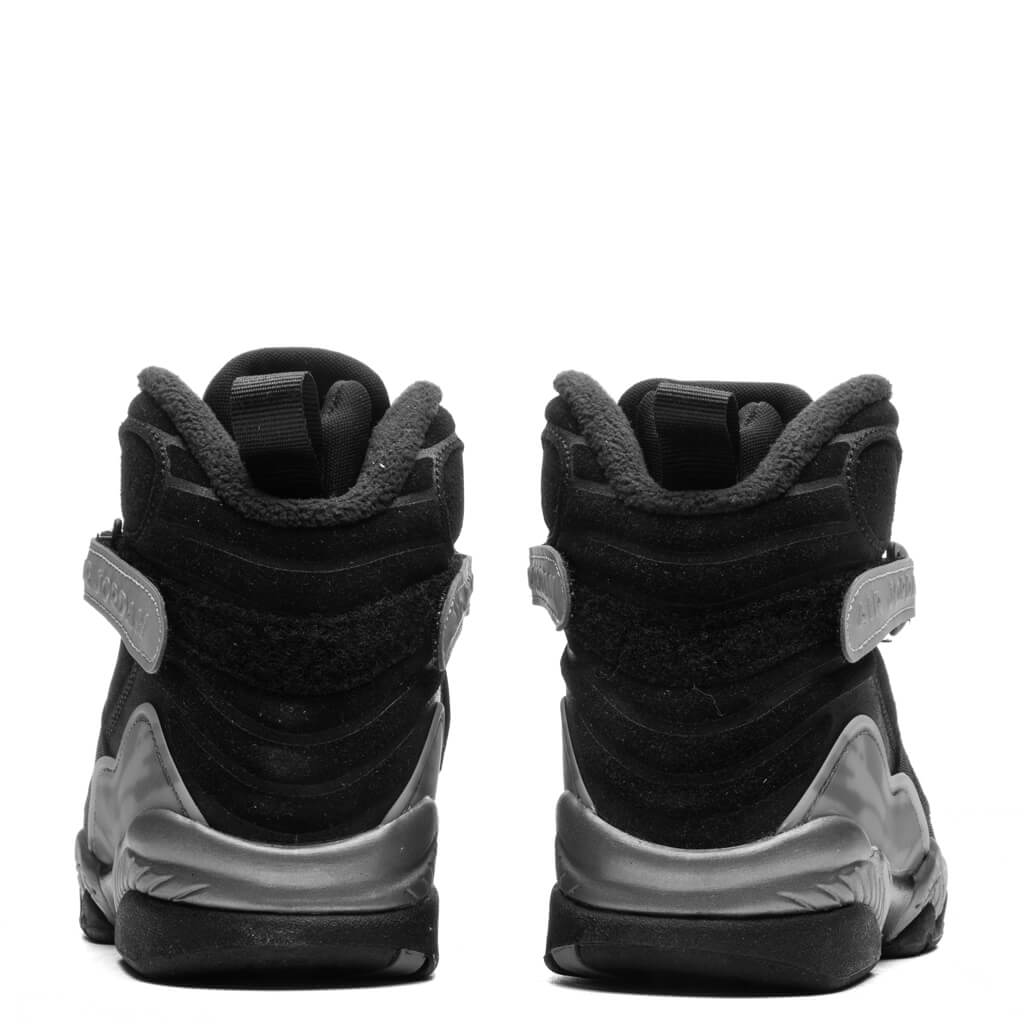 Air Jordan 8 Retro 'Winterized' (GS) - Black/Gunsmoke/Metallic Silver, , large image number null