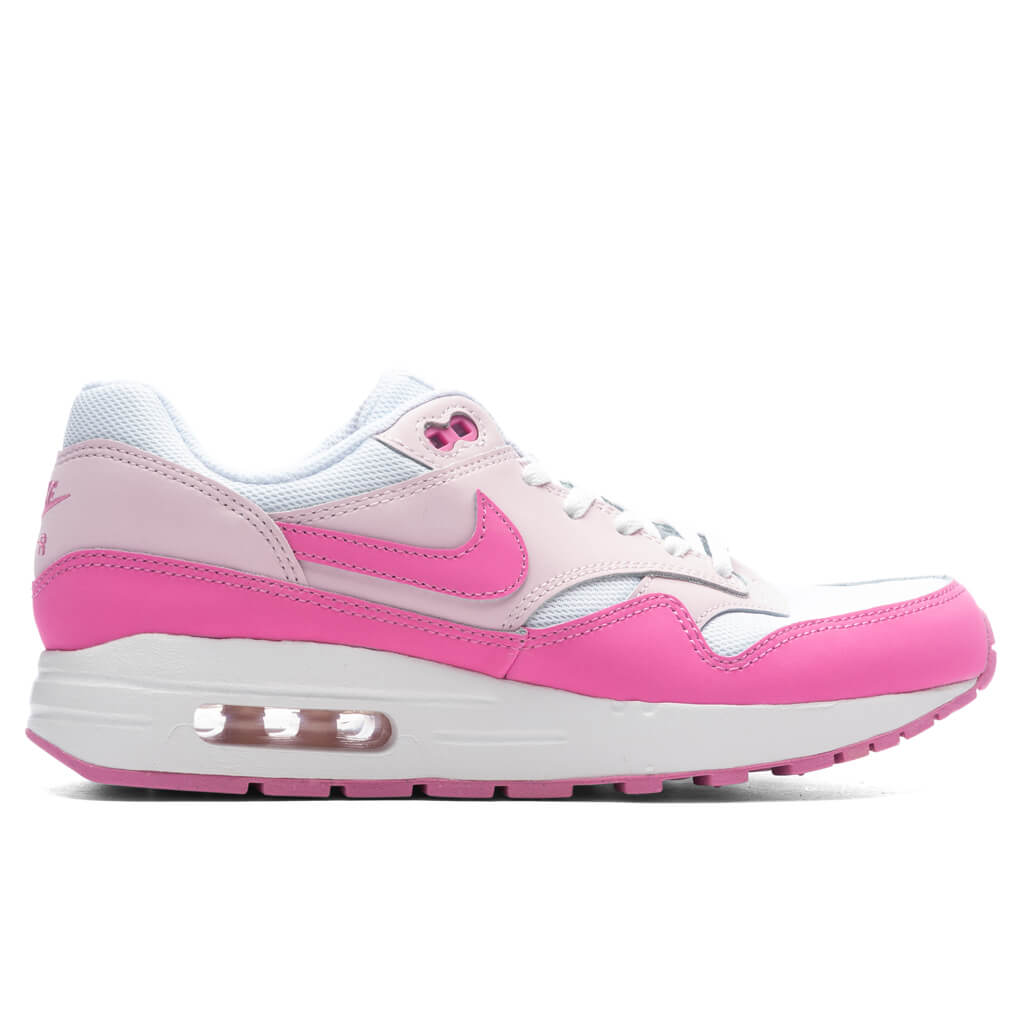 Air Max 1 (GS) - White/Playful Pink/Pink Foam, , large image number null