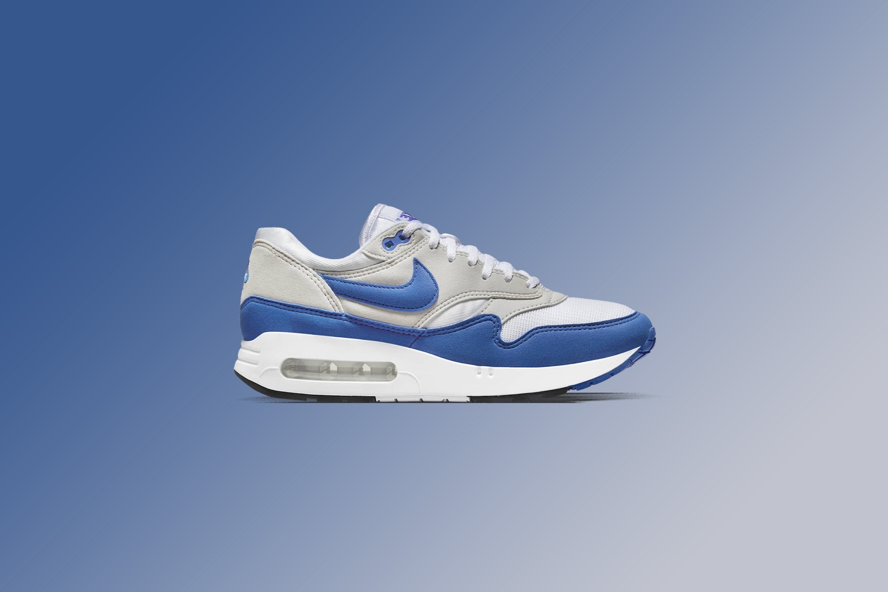 Women's Air Max 1 '86 Premium 'Royal' - White/Royal Blue/Light Neutral Grey/Black, , large image number null