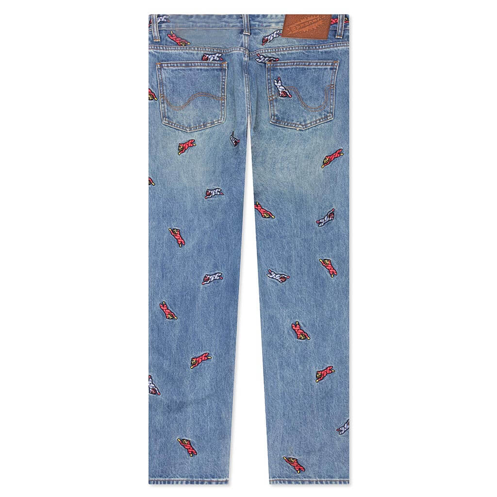 All Caps Strawberry Fit Jeans - Faded