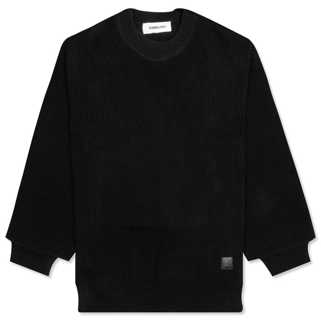 Fin Knit - Black, , large image number null