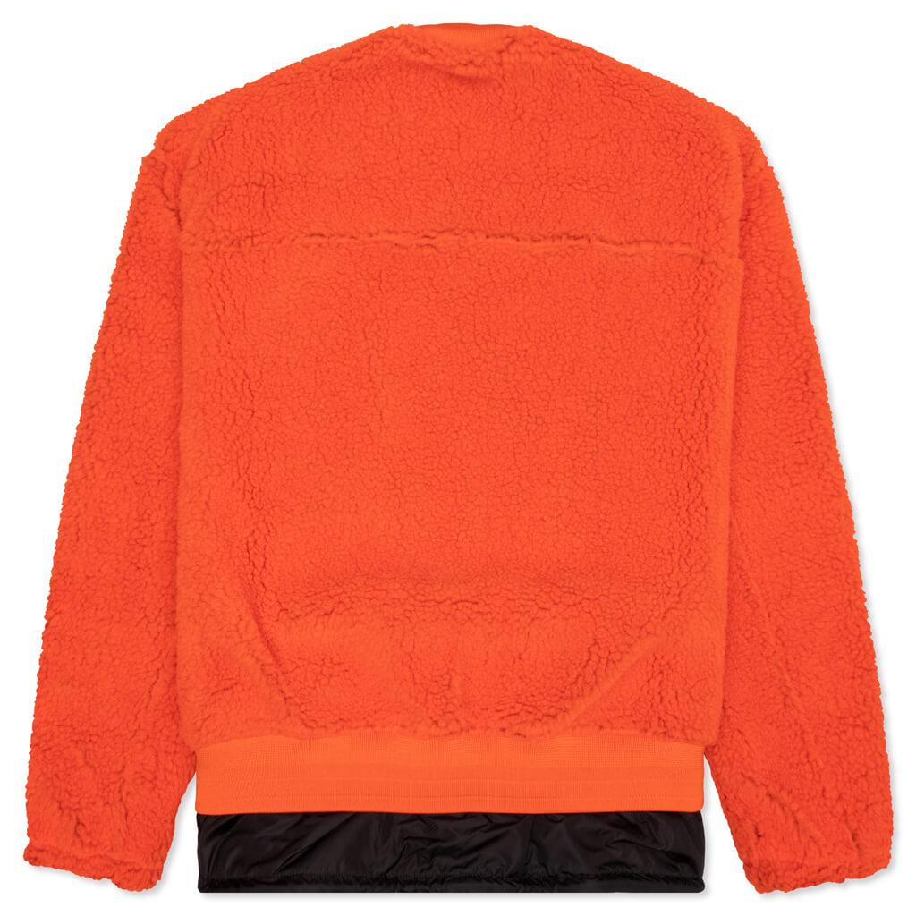 Fleece Top - Orange A