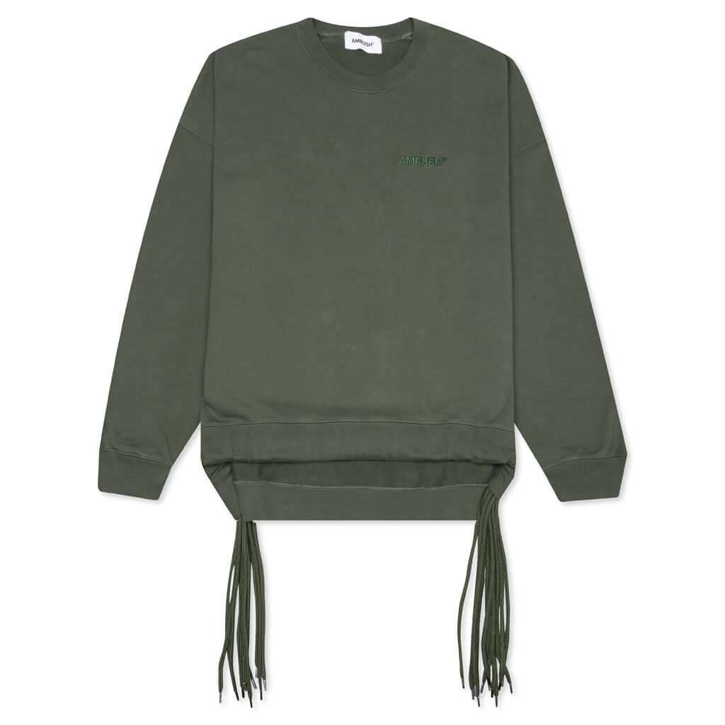 Multicord Crewneck - Thyme/Thyme