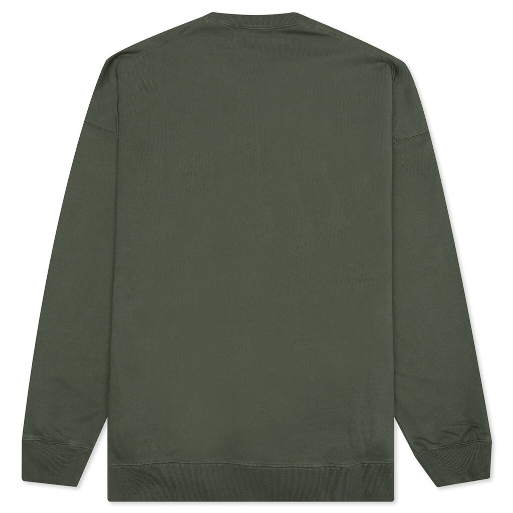 Multicord Crewneck - Thyme/Thyme