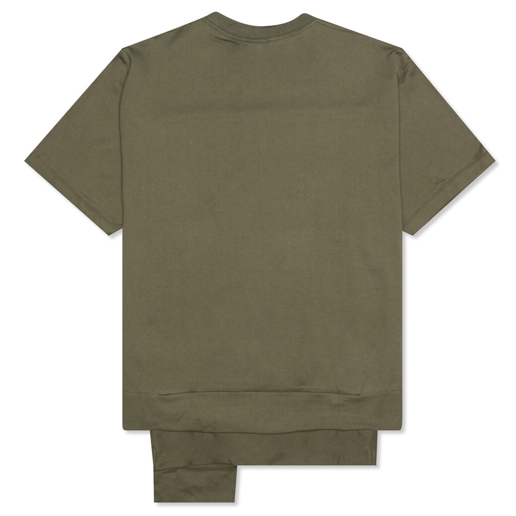 New Waist Pocket T-Shirt - Dark Green