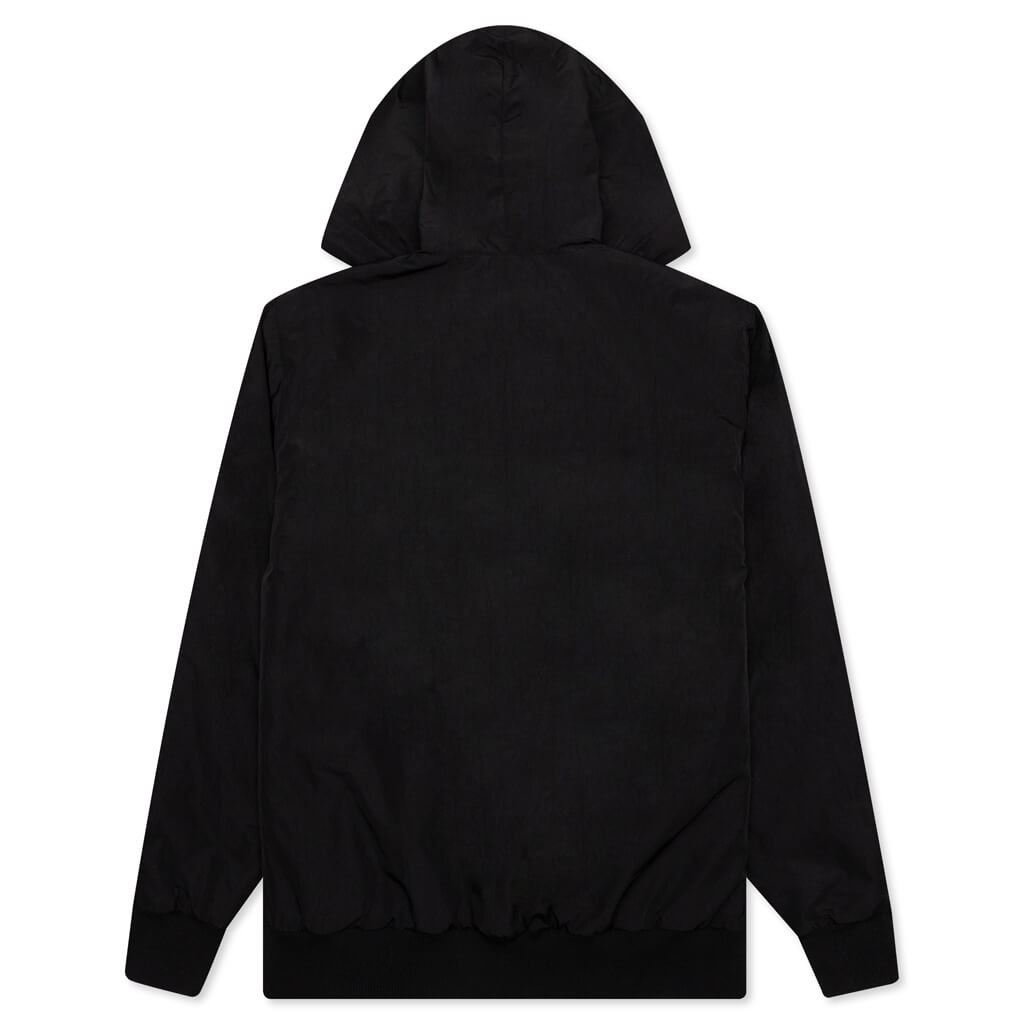 Nylon Multicord Hoodie - Black/Black