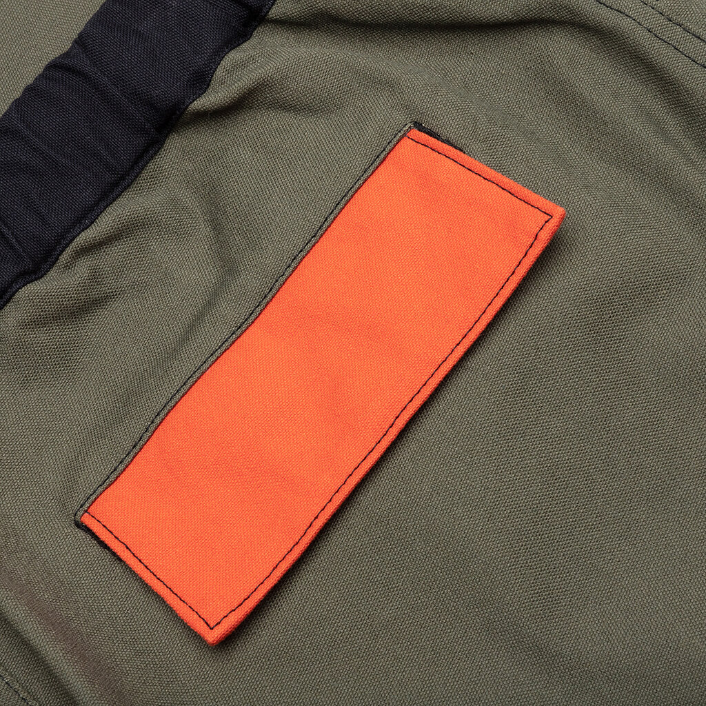 Panelled Cargo Pants - Khaki, , large image number null