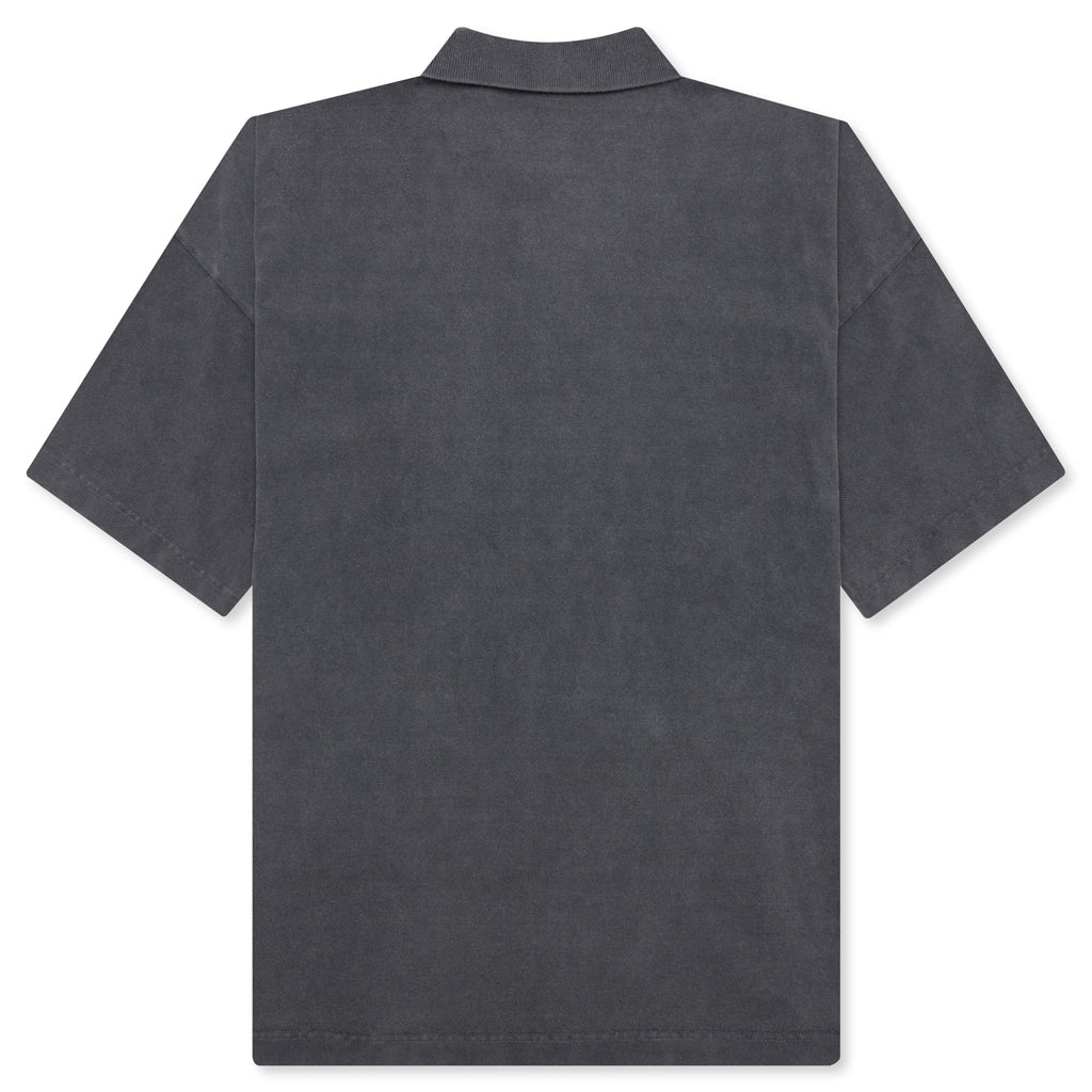 Anchor S/S Polo Shirt - Charcoal, , large image number null