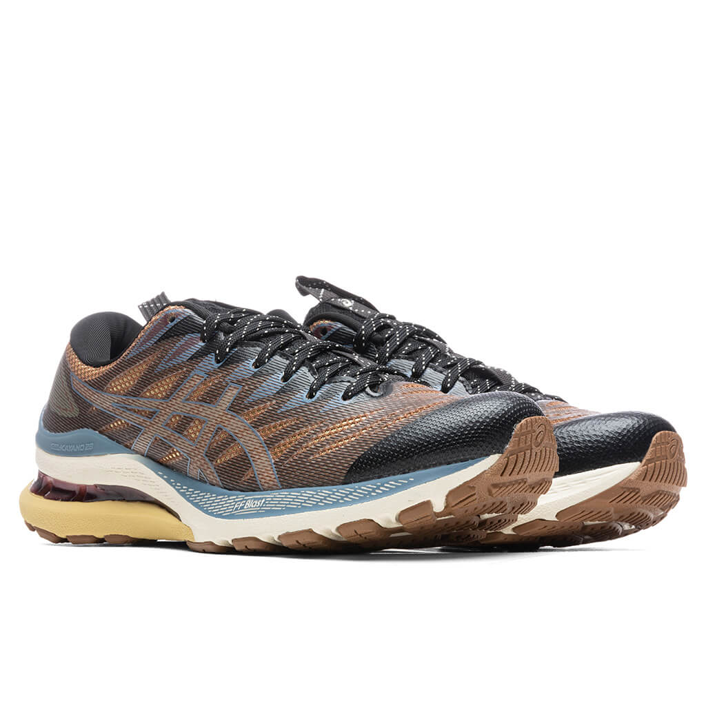 Women's FN3-S Gel-Kayano 28 - Anthracite/Antique Gold, , large image number null