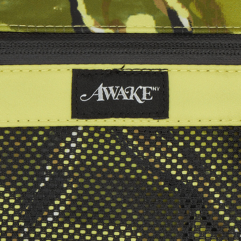 Canvas Logo Messenger Bag - Green Camo, , large image number null