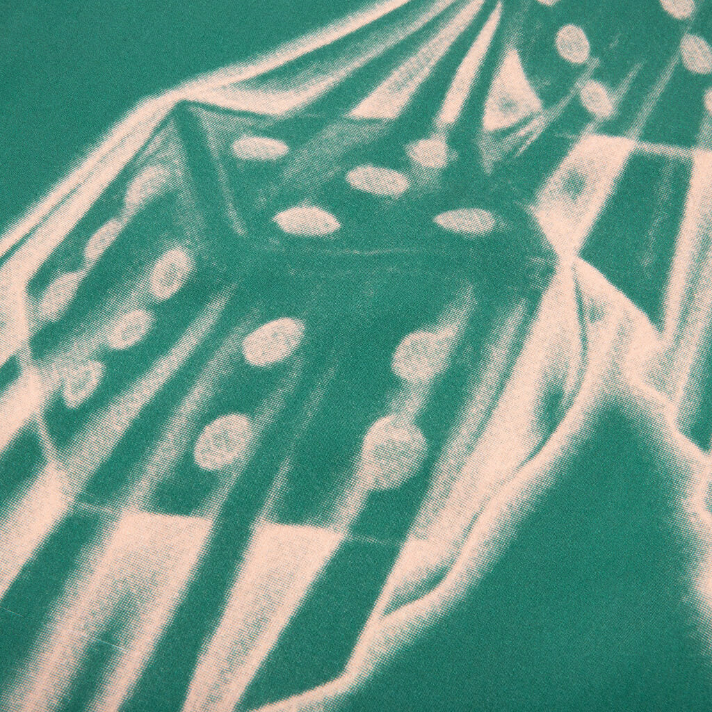 Dice Printed Rayon Camp Shirt - Jade, , large image number null