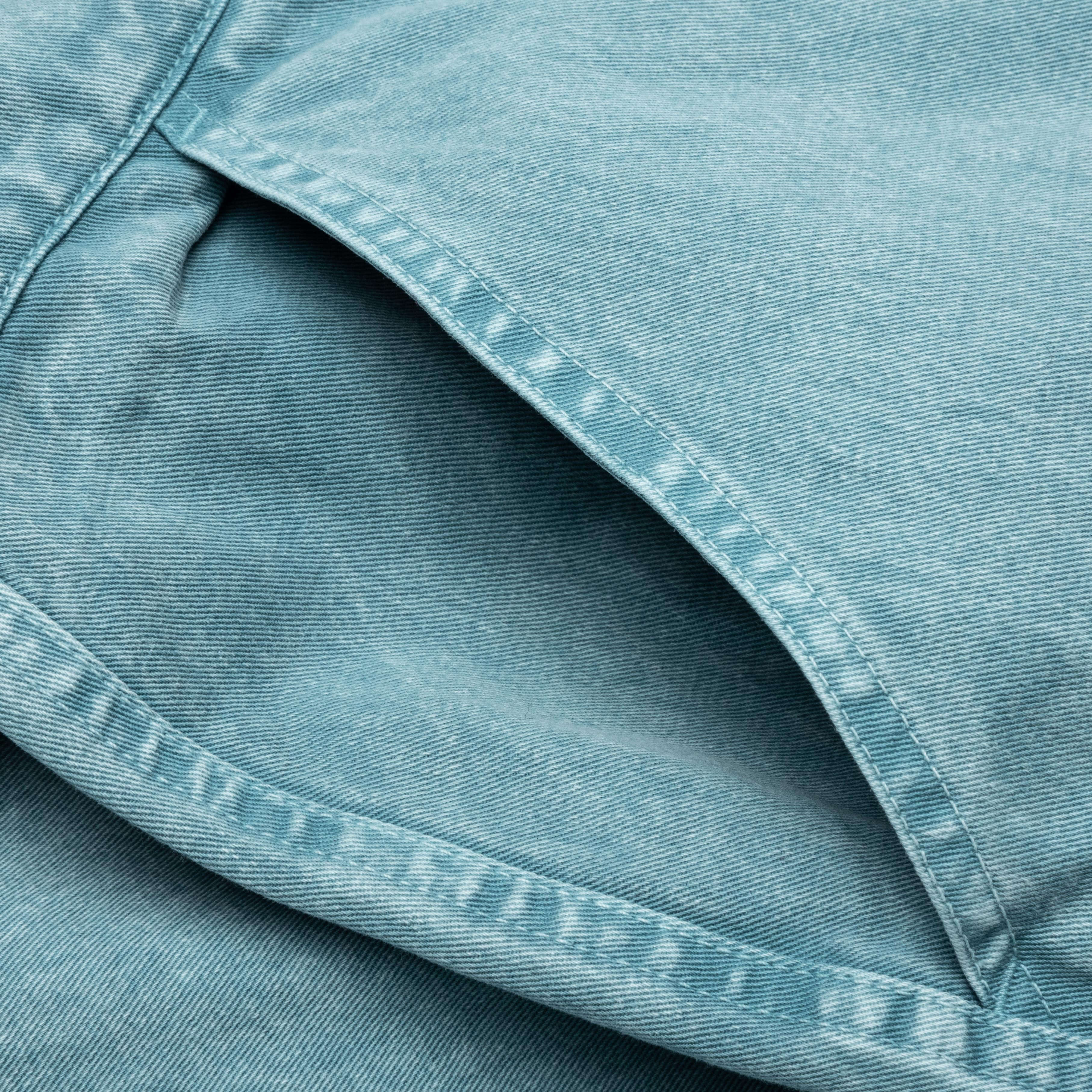 Washed Cotton Work Pant - Slate Blue, , large image number null