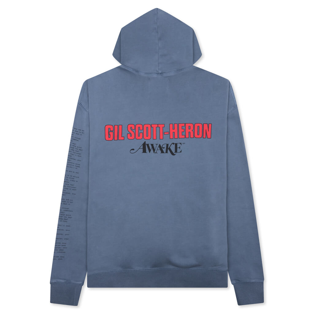 Awake NY x Gil Scott Heron Hoodie - Slate