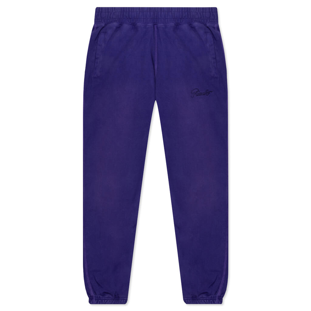 Awake Sunbleached Logo Sweatpants - Purple