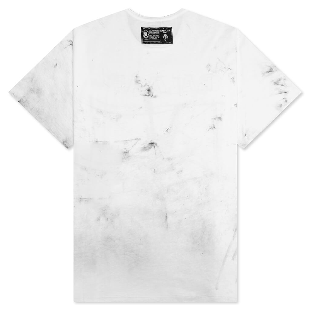 Printed Drawing T-Shirt - Noir/Blanc