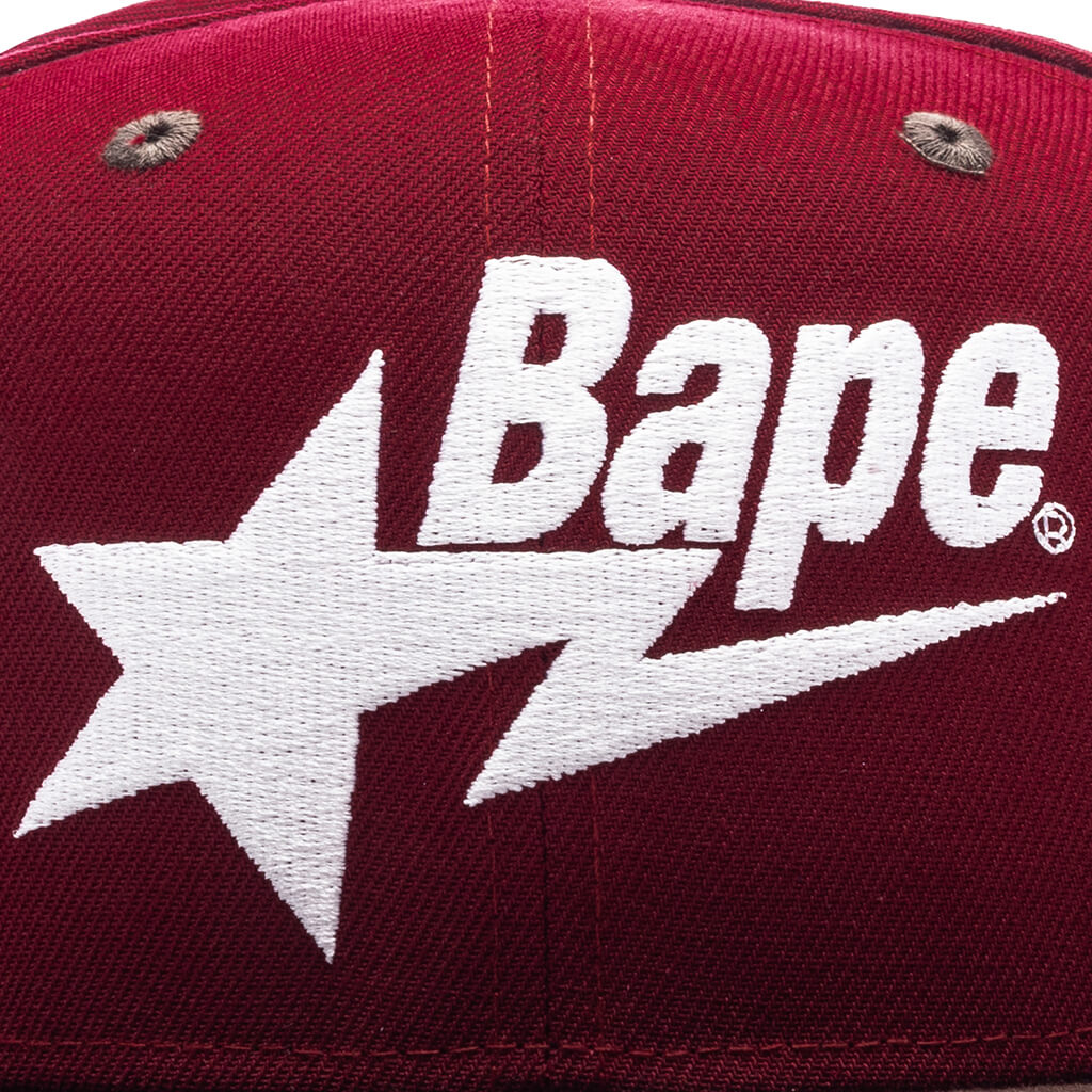 Bapesta New Era 9Fifty Cap - Red, , large image number null