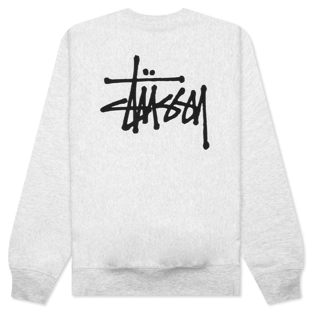 Basic Stussy Crew - Ash Heather