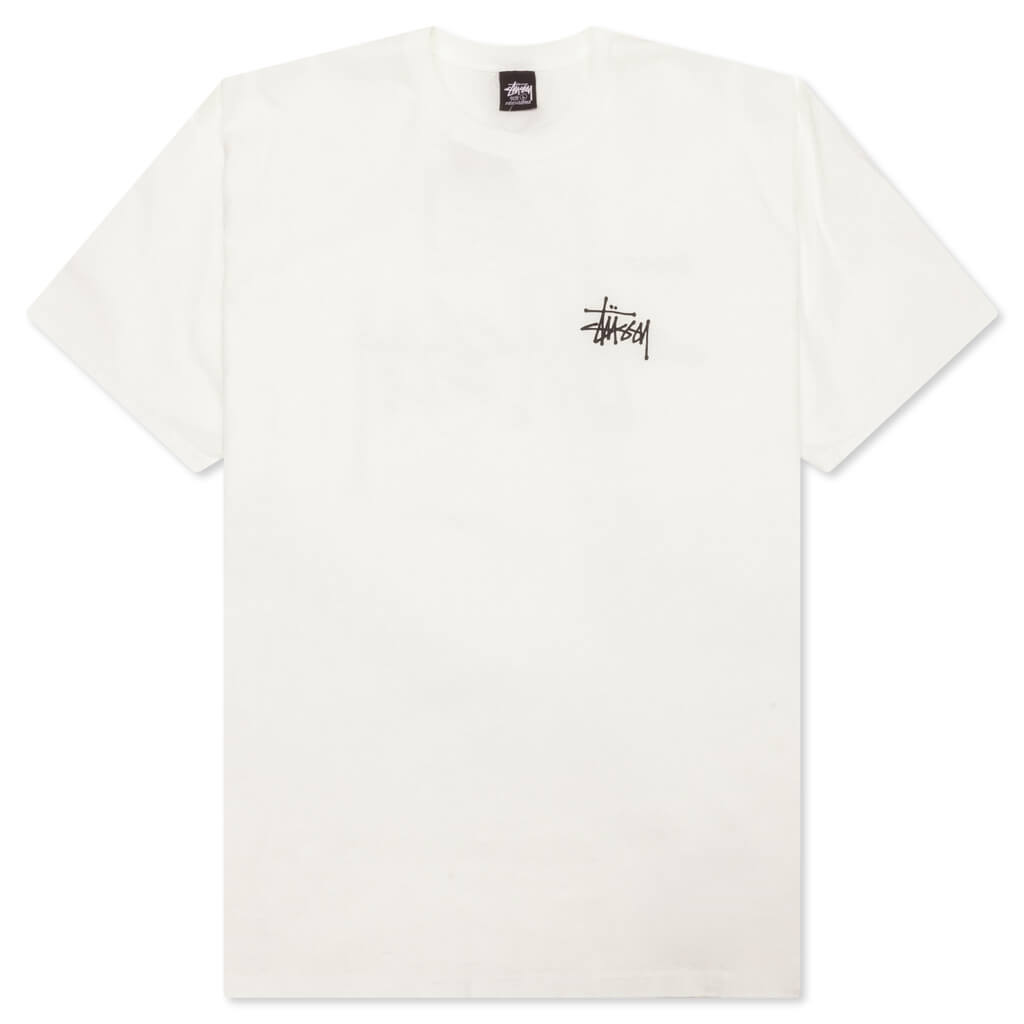 Basic Stussy Pigment Dyed Tee - Natural