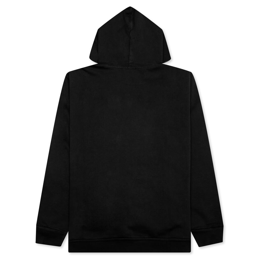 Bassline Hood Fleece - Black