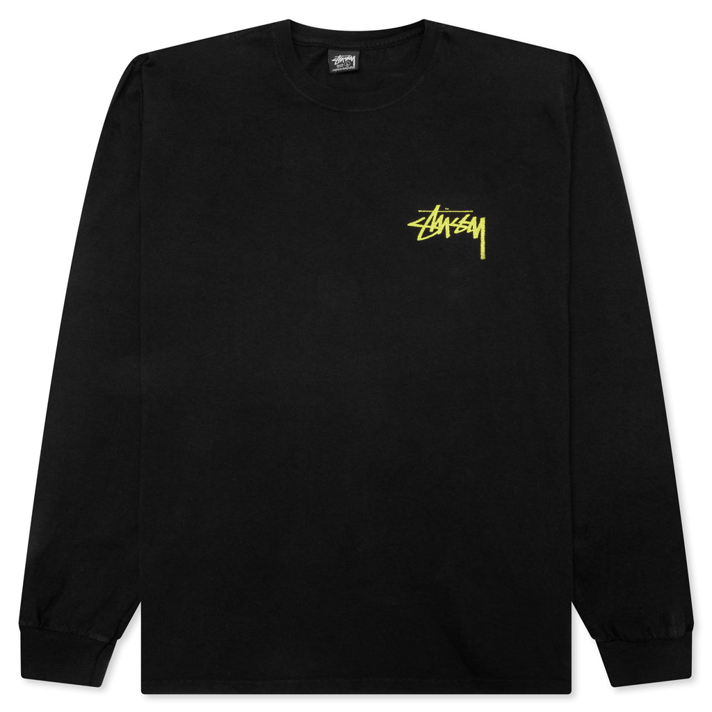 Beat Crazy L/S Tee - Black, , large image number null