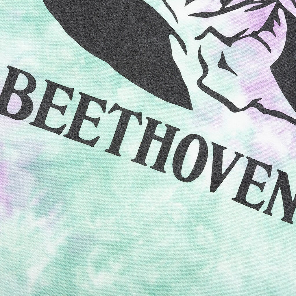 Beethoven S/S Tee - Green Tie Dye, , large image number null