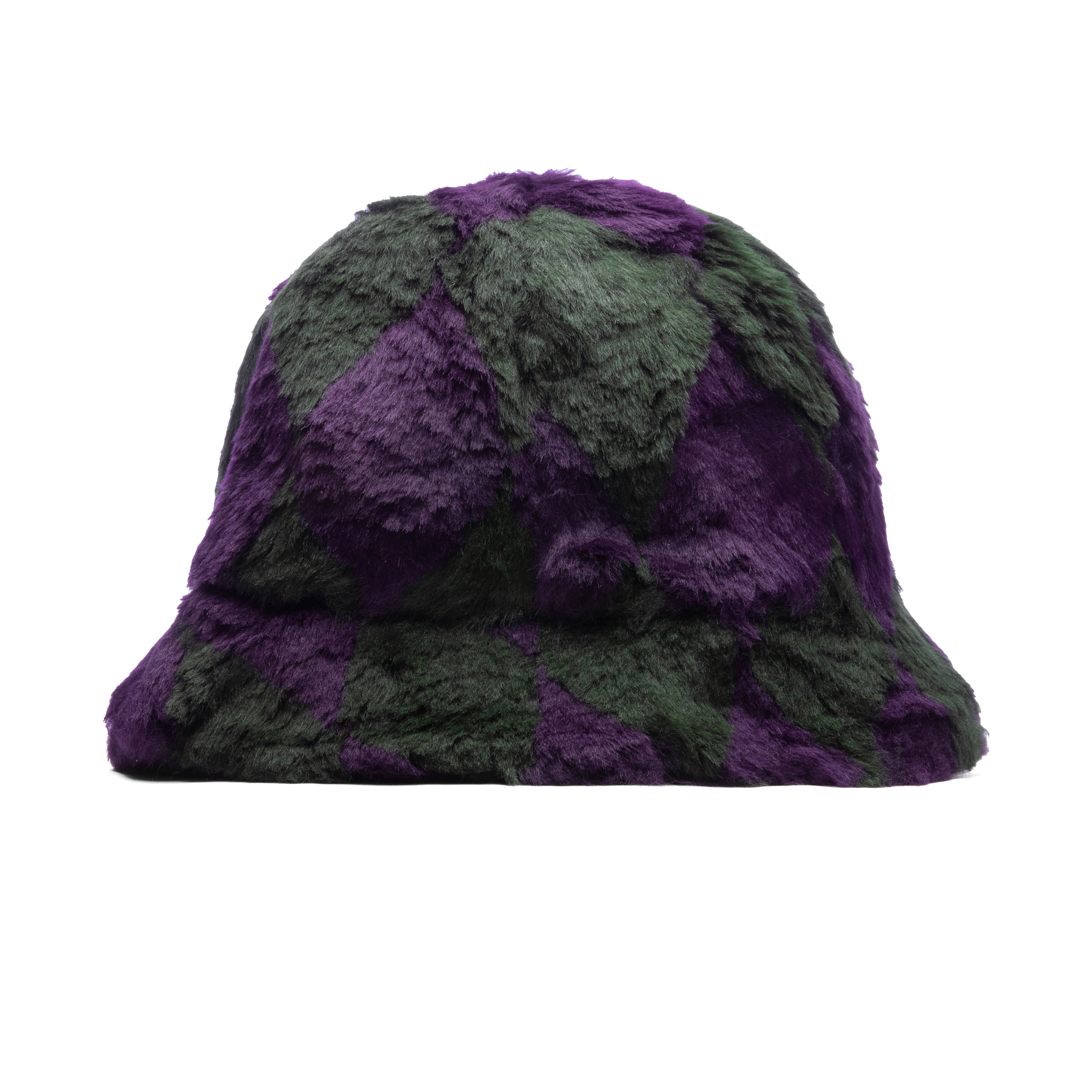 Bermuda Hat Argyle - Green/Purple, , large image number null