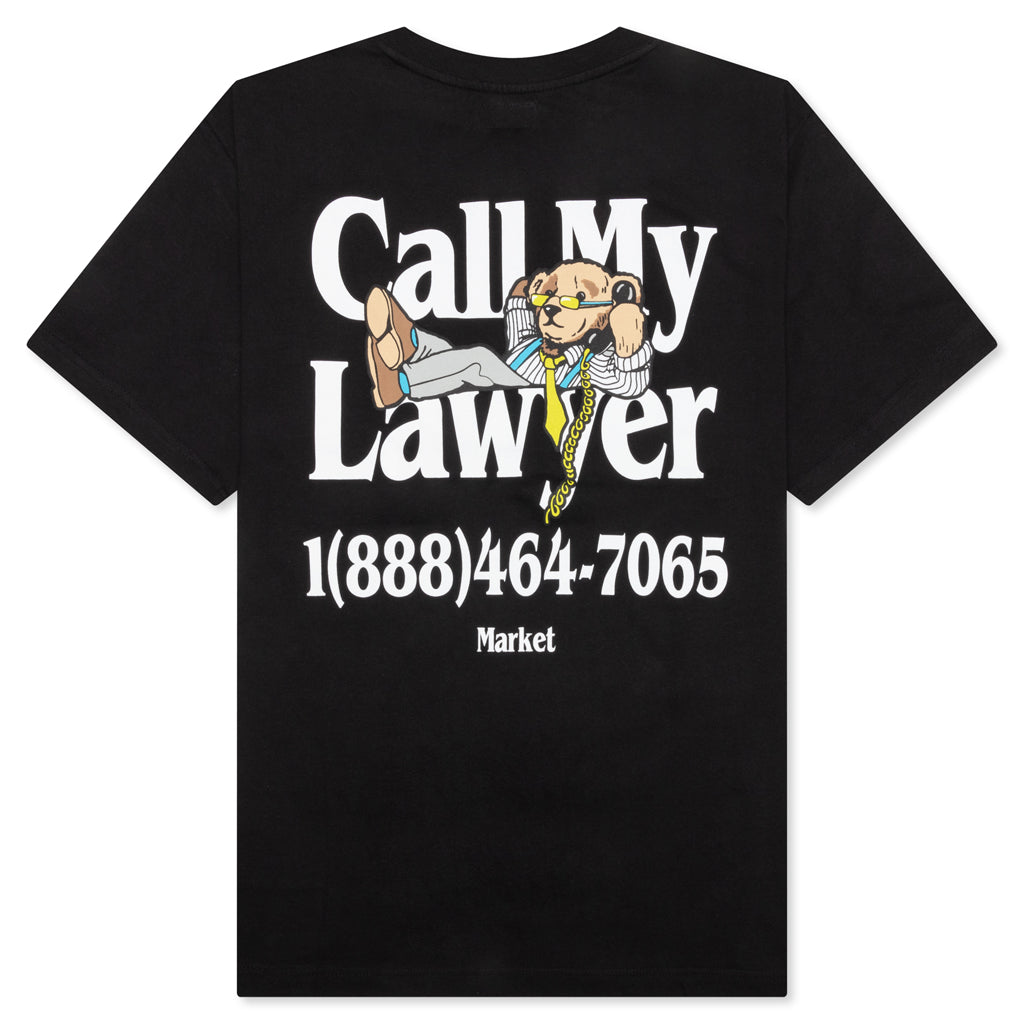 Better Call Bear T-Shirt - Black