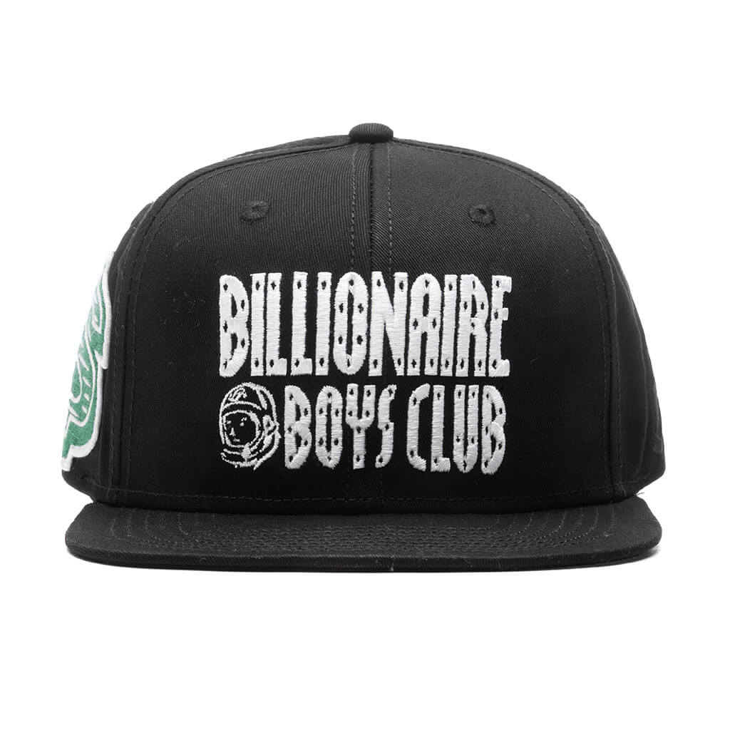 Dollar Snapback Hat - Black