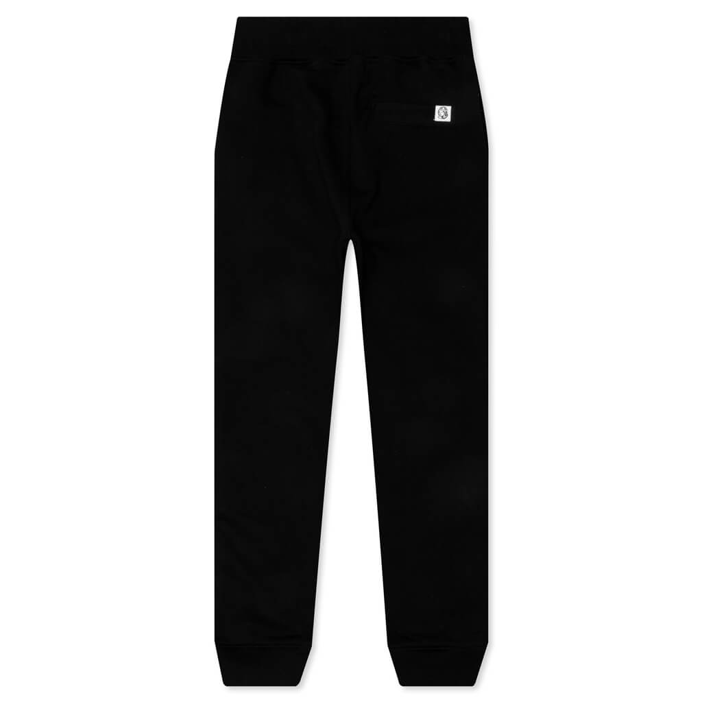 Kids BB Straight Font Jogger - Black, , large image number null