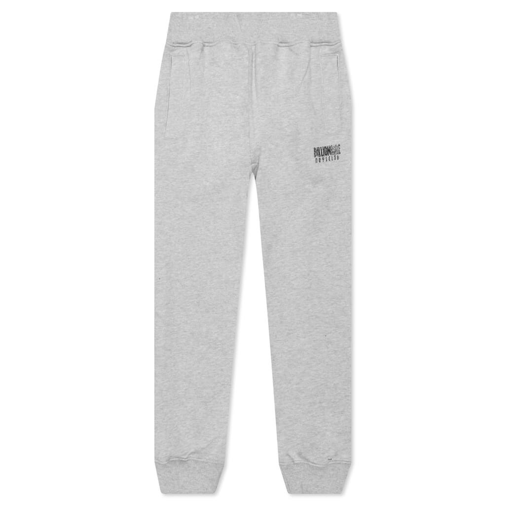 Kids BB Straight Font Jogger - Heather Grey