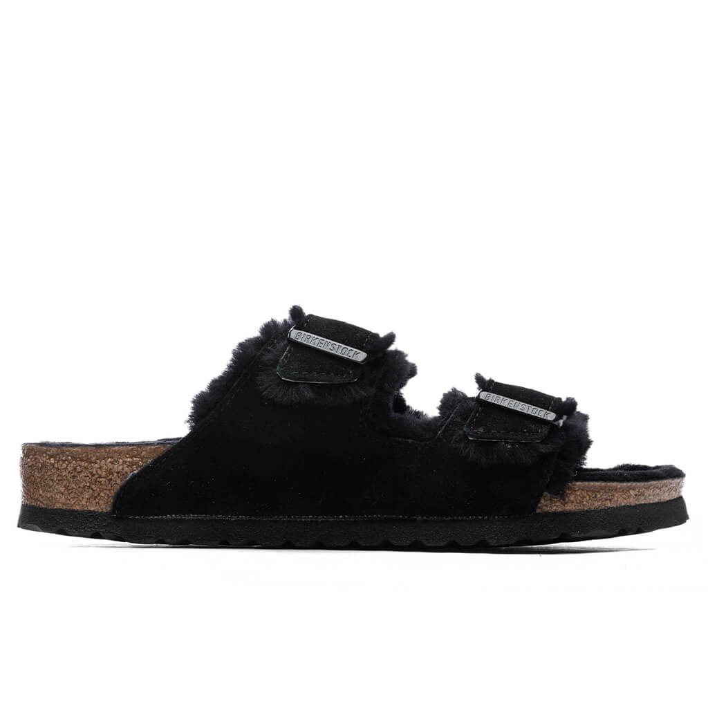 Wide Arizona Shearling - Black, , large image number null