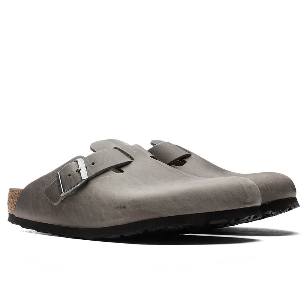 Wide Boston Soft Footbed - Iron, , large image number null